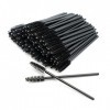 100 pièces Brosses à cils,brosse extension cils jetables kit, goupillon cils, outil de maquillage mascara brosse à sourcils a