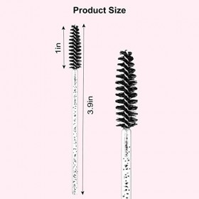 Brosse Cils,Goupillon Cils Jetable,Goupillon Cils Noir,Goupillon Cils,Mini Goupillon Cils,Brosse à Cils Pinceau à Sourcils Ap