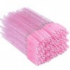 300PCS Brosses à Cils Jetables,Pinceaux à Cils Jetables,Goupillon Cils,Brosse à Sourcils,Outil de Maquillage Mascara Brosse à