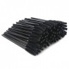 G2PLUS 100PCS Brosse à Cils Goupillon Cils Brosses à Cils Jetables Pinceau Goupillon Applicateur de Mascara et Brosse à Sourc