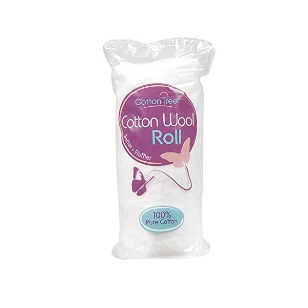 Cotton Tree 100% pur coton, tampons ronds en coton, 80 pièces