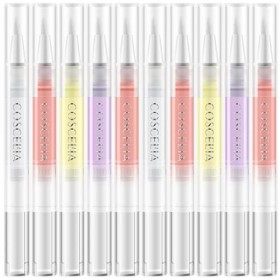 COSCELIA Huile Cuticules Ongles,Huiles Cuticules Stylo de nutrition dongle,Ensemble de Stylo à Huile pour Cuticules ongles 1