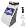 5 EN 1 40K Beauté Corps Radiofréquence,lipocavitation Cavitacion Ultrason Équipement Professionnel Masseur Cellulite Galvaniq