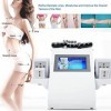 Cavitation Ultrasonique 40K, 5 Dans 1 Machine De Beauté De Cavitation DUltrason, Appareil De Radiofréquence Pour Le Corps Et