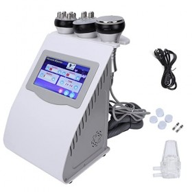 5 en 1 40 K Machine Corporale Ultrasonique Radiofréquences Cavitation Beauté Anticellulite Masseur Visage avec 5 têtes Access