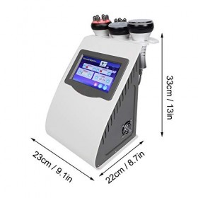 5 en 1 40 K Machine Corporale Ultrasonique Radiofréquences Cavitation Beauté Anticellulite Masseur Visage avec 5 têtes Access
