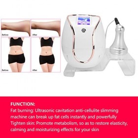 Machine de mise en forme de corps 40khz, machine anti cellulite, corps brûlant de graisse de cavitation sonique amincissant l
