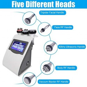Machine Ultrasonique De Cavitation,Levage De Corps 5-En-1 40Khz Rf Formant Un Instrument De Machine BrûLant Les Graisses Minc