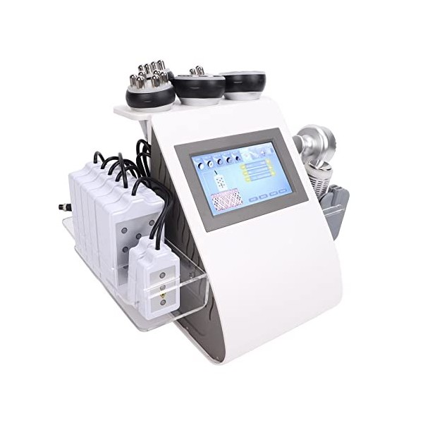 Machine De Beauté À Ultrasons Cavitation 40K, Appareil De Tonification Du Corps 6 En 1, Appareil Professionnel De Remodelage 