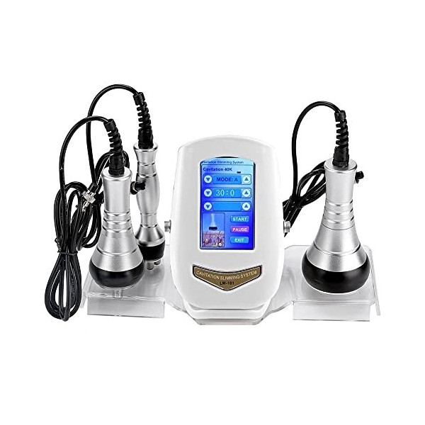 GLOMEVE Corps 40K Amincissant Le Masseur Machine de Beauté à Cavitation Ultrasonique 3 En 1 pour masseur de mise en forme du 