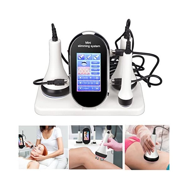 Cavitation Machine RF Body Slimming Machine 3 en 1 40KHz RF Machine de Beauté de Peau Qui Resserre Peau, élimine Les Rides, B