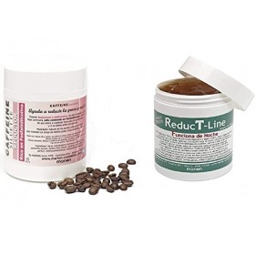 Anti-Cellulite Gel DUO REDUCT-LINE & CAFÉINE RÉDUCTEUR XXL Amincissant . à Base dextraits végétaux et algues . Tous les Type