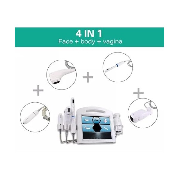 Commercial 4 in 1 4Dmachine Vaginal Tightening Wrinkle Removal Face Lifting Slimming Fat Reduction