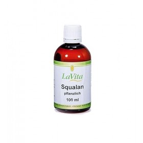 Soulgoods LaVita Squalan Huile de soin 100 ml | végétalien | à base dhuile dolive vierge | Huile hydratante sans parfum, 10