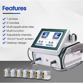 Machine de raffermissement de la peau HIFU, machine professionnelle de rajeunissement des soins de la peau du visage et du co