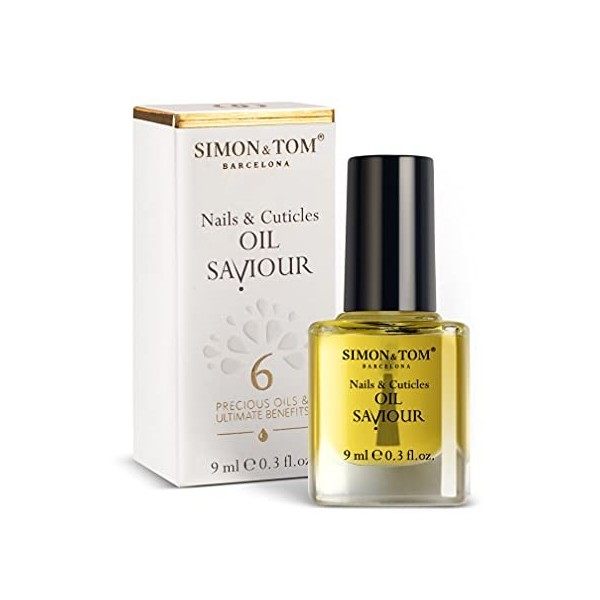 Simon&Tom Oil Saviour Huile Ongles et Cuticules - Soin Réparateur et Nourrissant - Huile Cuticule Hydratante et Revitalisante