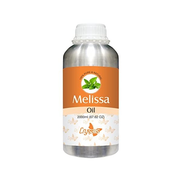 Crysalis Melissa Melissa Officinalis | Agit comme un émollient, scellant lhumidité, gardant la peau douce et souple, aide 