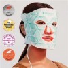 Omnilux Contour Face. Masque de luminothérapie LED portable et flexible approuvé par la FDA. Traitement professionnel de qual