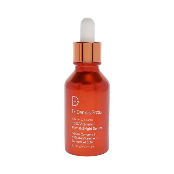 Dr. Dennis Gross Vitamin C Lactic 15 Precentage Vitamin C Firm and Bright Serum for Unisex 1 oz Serum