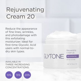 Glytone Crème rajeunissante 20 crème rajeunissante pour le visage Étape 3 50 ml