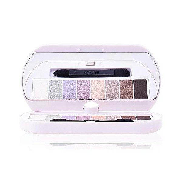 Bourjois - Ombre à paupières Eyecatching Nude - Palette de 8 - Teintes naturelles - Fini mat, nacré ou pailleté - Unique 4,5g