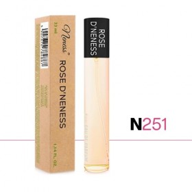 Neness Rose d’Neness Eau de Parfum pour Femmes et Hommes - Compositions Aromatiques de Longue Durée - Parfums Unisexes pour T