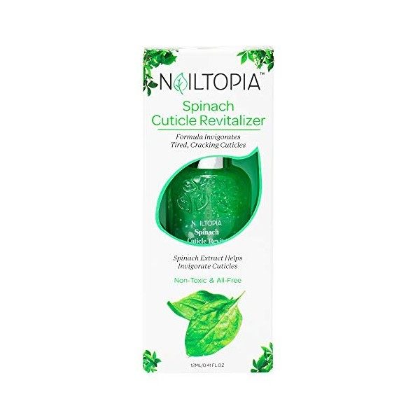 Nailtopia Cuticle Revitalizer - Spinach For Women 0.41 oz Nail Treatment