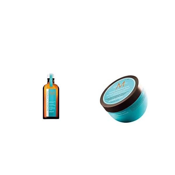 Moroccanoil Soin Light, 100 ml & Masque Hydratant Intensif, 250ml