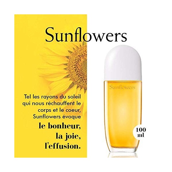 Elizabeth Arden, Duo Parfum, Sunflowers, Eau de Toilette 100 ml et Red Door, Eau de Toilette 100 ml , Vaporisateur Inclus,