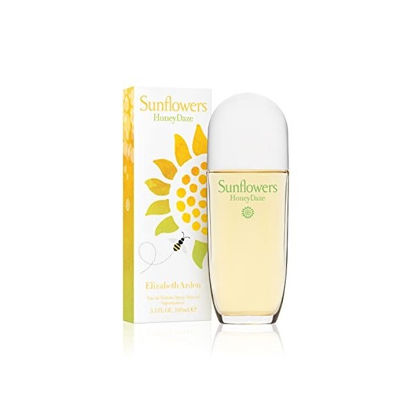 Elizabeth Arden Sunflowers HoneyDaze Eau de Toilette Femme 100 ml, Fruité et Floral