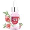 CHUCHU Huile pour cuticules pour ongles, huile de jojoba pour cuticules contient de la vitamine B et E, renforce les ongles, ...