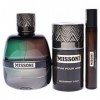 Missoni Missoni For Men 3 Pc Gift Set 3.4oz EDP Spray, 0.33oz EDP Spray, 2.5oz Deodorant Stick