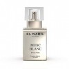 Musc Blanc 15ml INTENSE Eau de Parfum Vaporisateur - Parfum unisexe - El Nabil - avec musc Musk - LIMITED EDITION