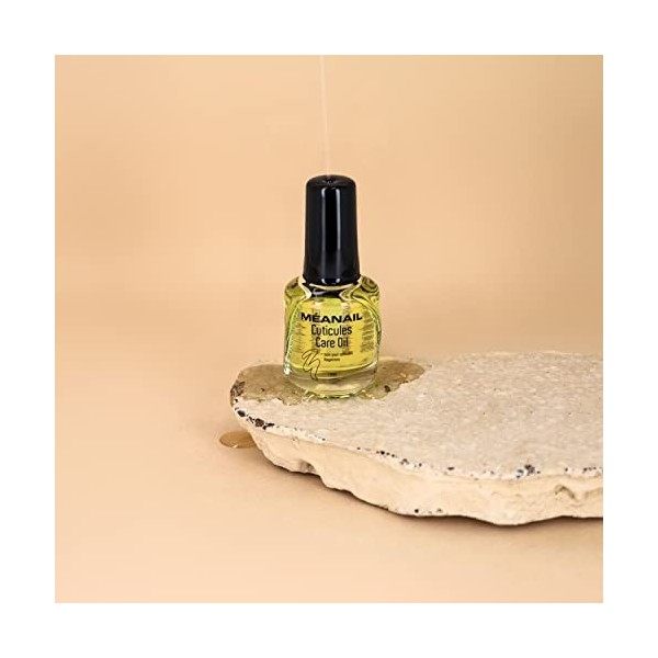 MEANAIL Paris - Huile Cuticules Ongles à lamande -15ml - Soin pour cuticules - Nourrissante et Hydratante - Vegan - Cruetly 