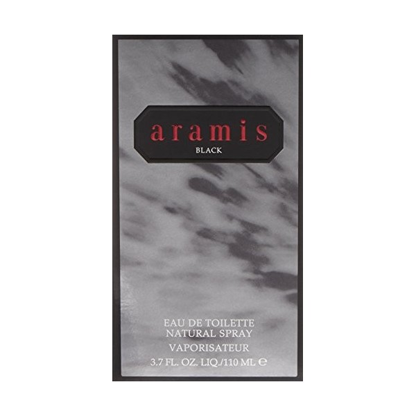 Aramis Black Eau de Toilette Spray pour lui 110 ml