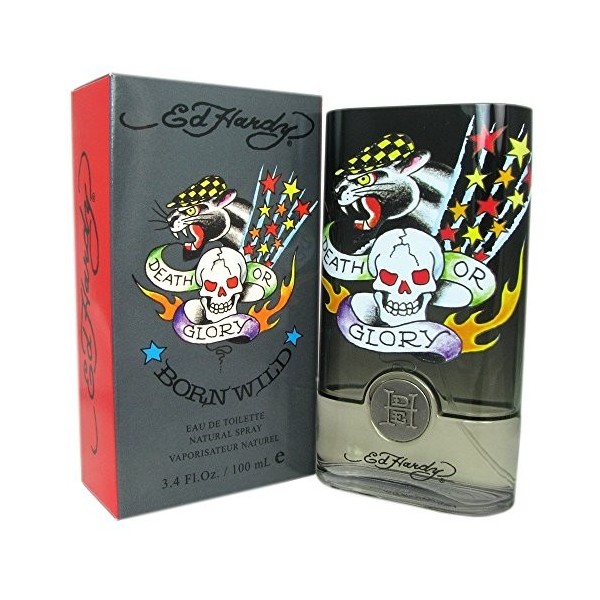 Ed Hardy Born Wild Homme Eau de Toilette Vaporisateur 100 ml