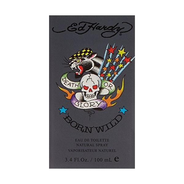 Ed Hardy Born Wild Homme Eau de Toilette Vaporisateur 100 ml