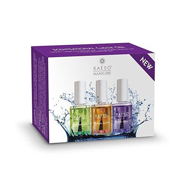 Kaeso Scentsational Cuticle Oil Collection 14 ml - Pack of 3