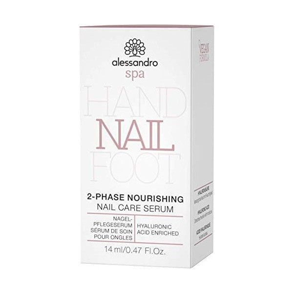 Alessandro Spa 2-Phase Nourishing Nail Sérum de Soin 14 ml