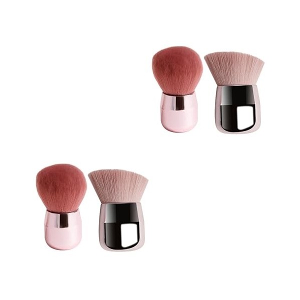 FOMIYES 4 Pcs Pinceau De Maquillage Blush Fondation Brosse Maquillage Blush Maquillage Brosse Maquillage Fond De Teint Brosse