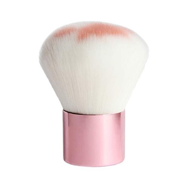 1 pinceau de maquillage rose à base unique, qui peut être utilisé pour le brossage de poudre. Pinceau à blush