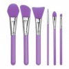 ANSO 1 lot de 6 pinceaux de maquillage en silicone pour masque de beauté