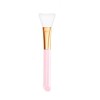 1 brosse souple en silicone pour le visage applicateur de cils rose, taille unique 