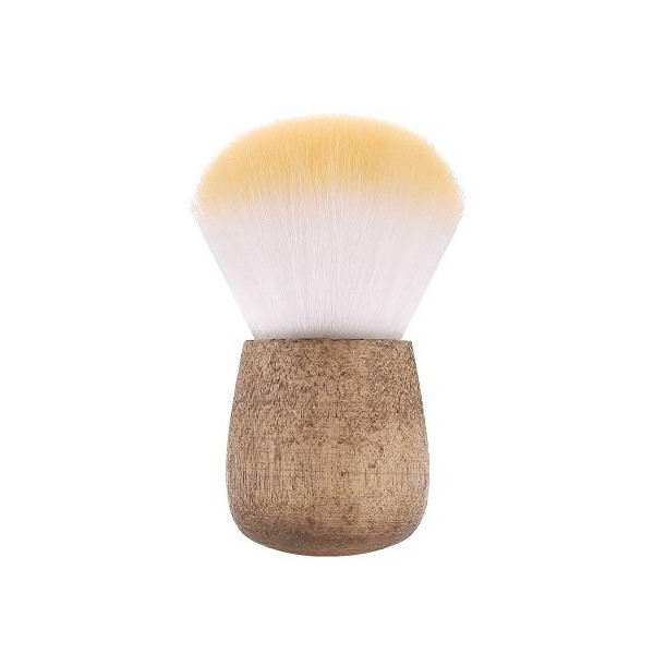 reamhome Pinceau à poudre en forme de champignon doux pour fond de teint, blusher, maquillage, fard à paupières, tête de visa