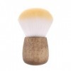 reamhome Pinceau à poudre en forme de champignon doux pour fond de teint, blusher, maquillage, fard à paupières, tête de visa