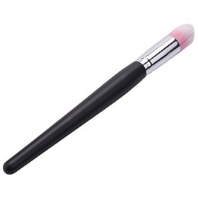 reamhome 1 pinceau de maquillage effilé coloré flamme, pinceau fond de teint, poudre, contour, surligneur, pinceau estompeur,