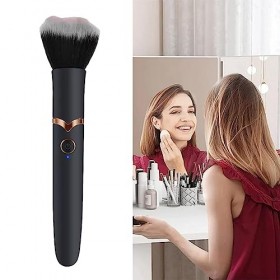 Ynnweft Pinceau de maquillage avec 10 fréquences de vibration pour maquillage rapide