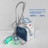 SFLCYGGL Système de Sculpture Corporelle au Congélateur Gras, 360° Cryolipolysis Corps Minceur Masseur avec 3 Poignées