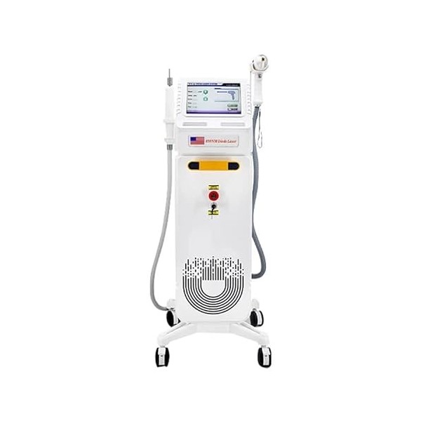 Laser à diode 810 nm + machine de retrait de tatouage laser Yag, 2 en 1