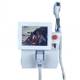 808nm 755nm 1064nm 3 longueur donde Épilateur à glace avec poignée à écran tactile pour toutes les couleurs de la peau, poig